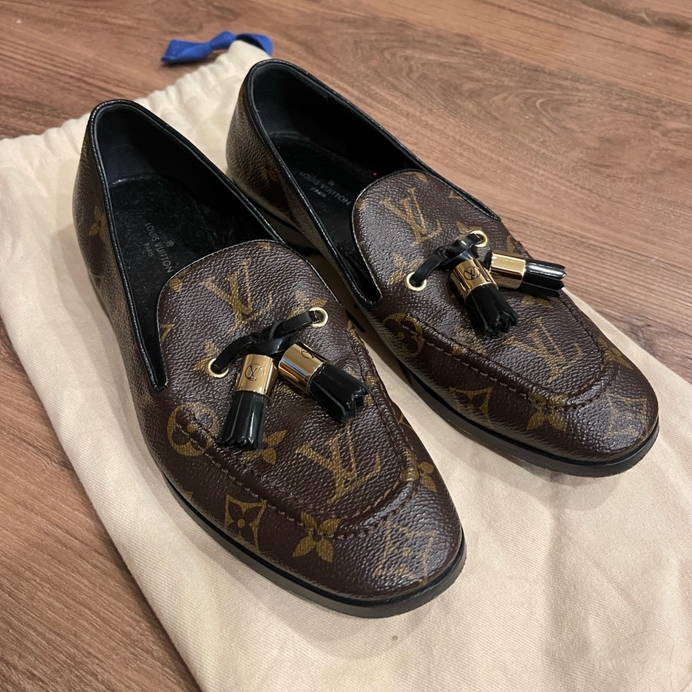 Louis Vuitton monogrammed loafer